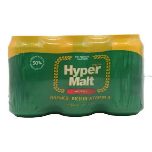Hyper Malt: 330ml Malt Drink Dose 6er Pack
