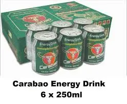 Carabao: (6er Pack) 250ml Energy Drink 