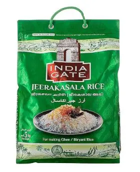 India Gate: 5kg Jeerakasala Basmati Rice