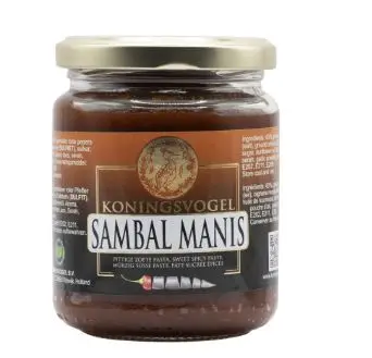 Koningsvogel: 280g Sambal Manis
