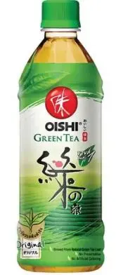 OISHI: 500ml Green Tea Drink + Pfand 0,25