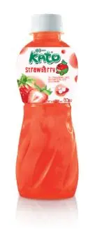 KATO: 320ml Strawberry Juice with Nata de Coco + Pfand 0,25