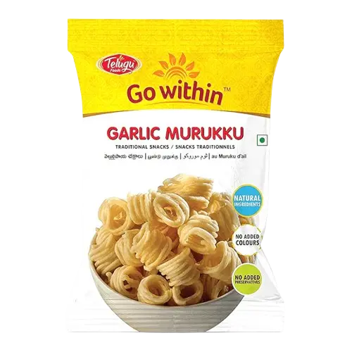 Telugu: 170g Go Garlic Muruku