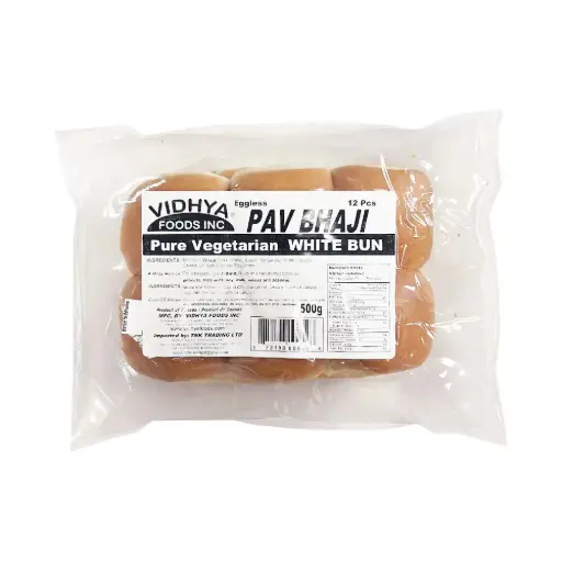 Vidhya: 500g Pav Bhaji Bun-12 pcs