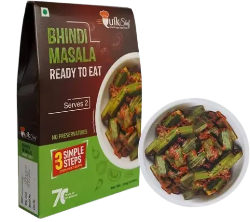 Quik Chef: 300g Bhindi Masala RTE