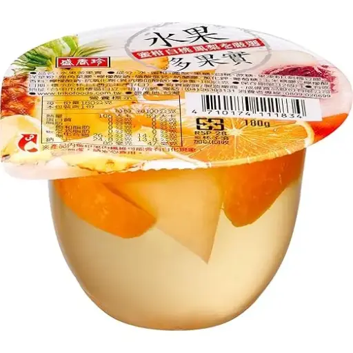 Sheng Xiang Zhen: 180g Fruit Jelly White Peach (Fruchtgelee Weißer Pfirsich)