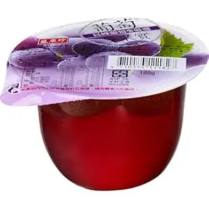 Sheng Xiang Zhen: 180g Fruit Jelly Grape (Fruchtgelee Traube) 