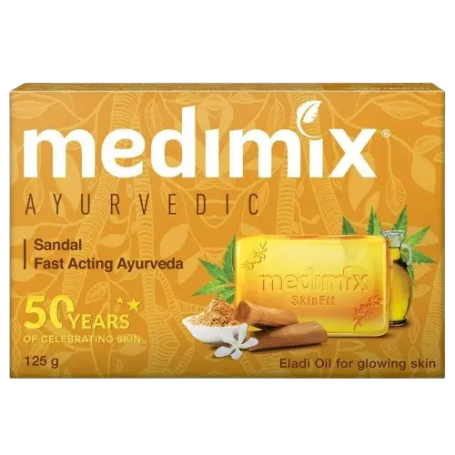 Medimix: 125g Orange Yellow Sandal Soap