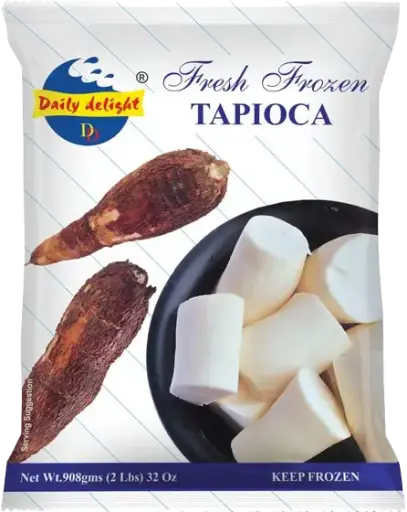 Daily Delight: 908g Frozen Tapioca (Casava)