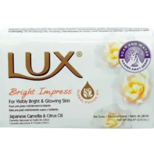 Lux: 80g Bright Impress White Soap