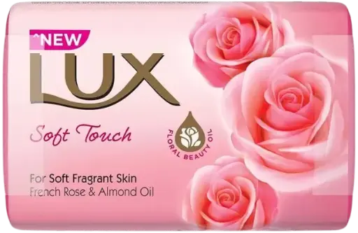 Lux: 80g Soft Touch Pink Soap