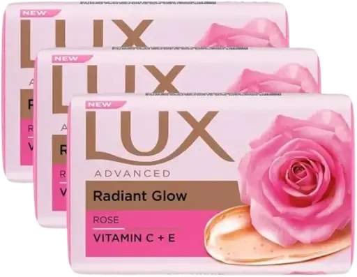 Lux: 100g Soap Radiant Glow Rose