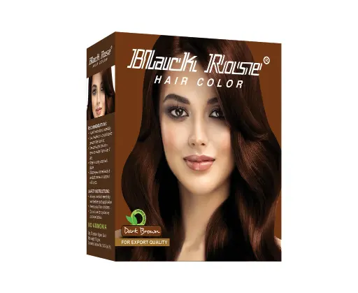 Black Rose: 50g Dark-Brown Hair Colour