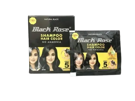 Black Rose: 15g Hair-Colour Shampoo