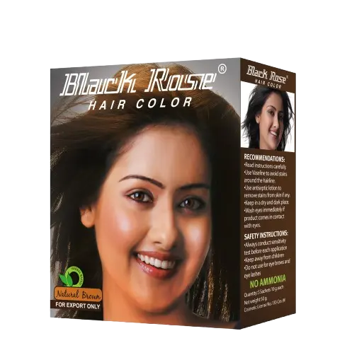 Black Rose: 50g Natural-Brown Hair Colour