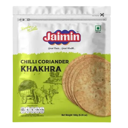 Jaimin: 180g Chilli-Coriander Khakhra