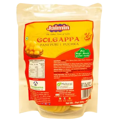 Jaimin: 200g Golgappa