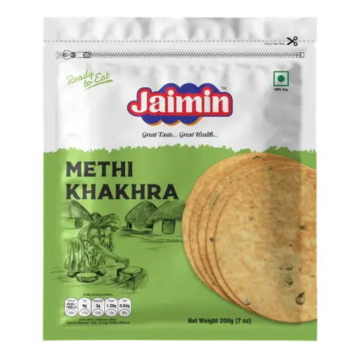 Jaimin: 200g Methi Khakhra