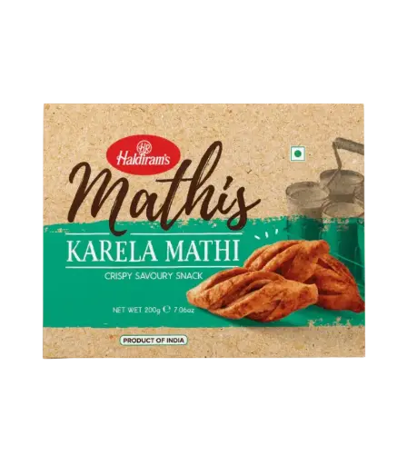 Haldiram: 200g Mathi -Karela