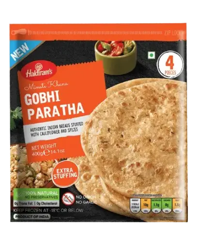 Haldiram: 400g Gobi Paratha