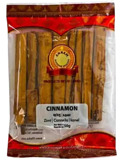 Annam: 50g Dalchini Roll (Cinnamon)